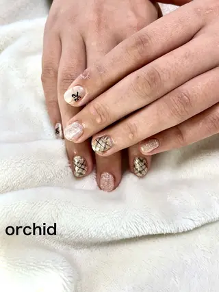 ネイル orchid ♡オーキッドのネイルデザイン