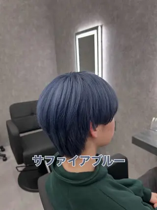 ショート カラー パーマ メンズ メンズ特化 👑YUTAのヘアスタイル