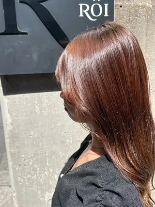 カラー 艶髪/髪質改善/ ホンダリコのヘアスタイル