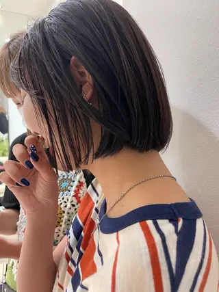 ショート カラー 🌝ぷる艶ハイトーン 柔らかヘア🍅まあやのヘアスタイル