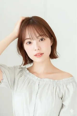 ショート リベルテ 渋谷のヘアスタイル