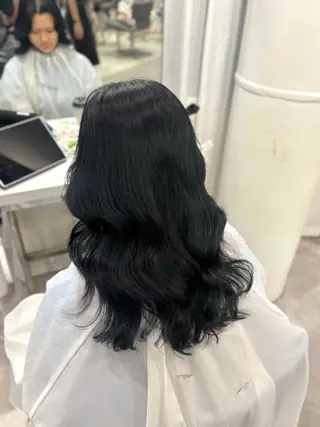 ロング カラー ヘアアレンジ モデル募集in渋谷 ソナのヘアスタイル