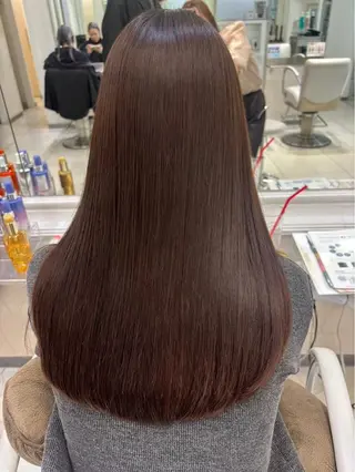 ロング カラー ほのか NOSH/博多千代のヘアスタイル