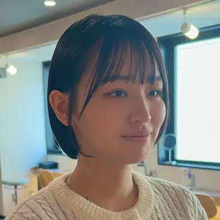 ショート カラー 👑ショート/ボブ /銀座/ニシオカ👑のヘアスタイル