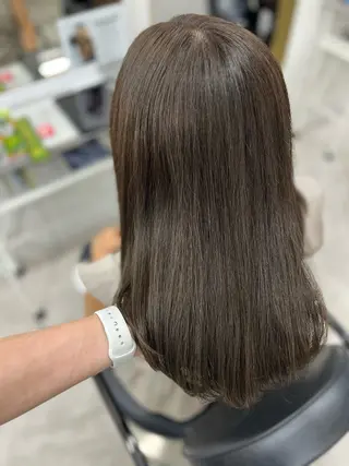 セミロング カラー 🫧ぷる艶カラー🫧 Yuubi🦩のヘアスタイル