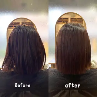 ミディアム 髪質改善ストレート✨ M.MIWAのヘアスタイル