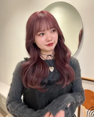 セミロング レイヤーカット 特化美容師のヘアスタイル