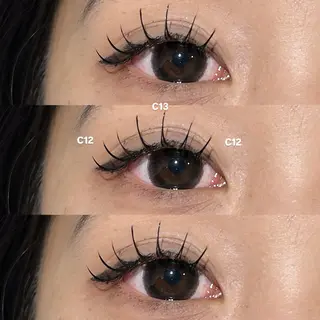 マツエク・マツパ 冬っぽカラー/ マツエク/ゆきなのマツエク・マツパデザイン