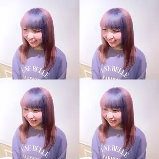 セミロング カラー 🌟トップデザイナー 高橋🌟のヘアスタイル