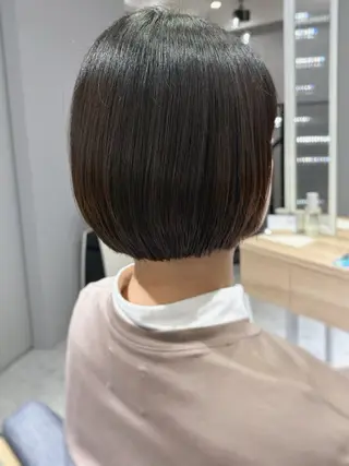 ショート バイエイト所属・名駅/ニュアンスパー マ/ボブ/石田のヘアスタイル