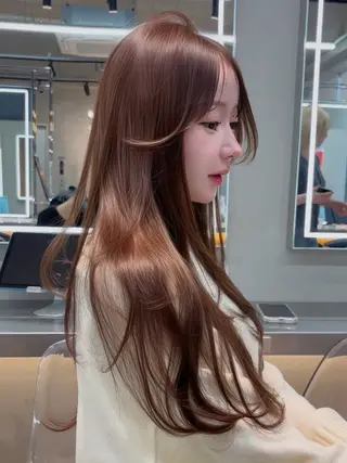 ロング カラー 【美髪矯正】 吉村　清志のヘアスタイル