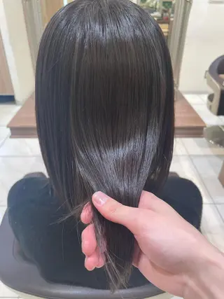 セミロング カラー ✨武内凌太✨ 複雑履歴/ムラ修正のヘアスタイル