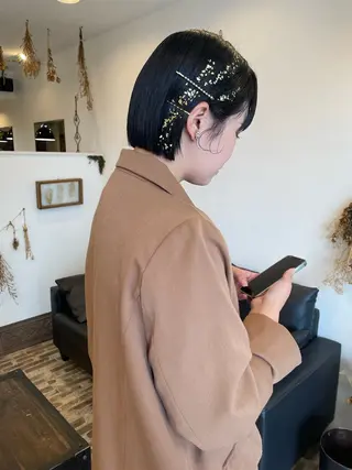 ショート ヘアアレンジ m ā l o.🌷 サカモトマイコのヘアスタイル