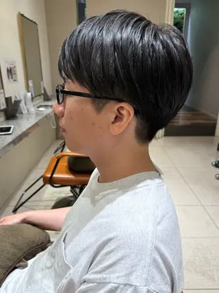 ショート メンズ Merry Land日吉所属・暖色/ベージュ/ メンズ/鈴木彩のヘアスタイル