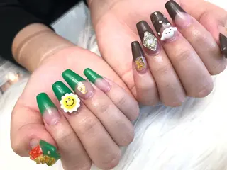 ネイル グレースレディ所属・深爪矯正長さ出し専門 グレースレディのネイルデザイン