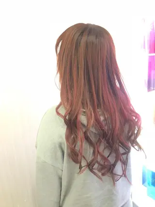 ロング カラー 🐥こ ま🐥のヘアスタイル