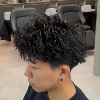 ショート ヘアアレンジ メンズ 【札幌メンズ特化】 🔥RIKU🔥のヘアスタイル
