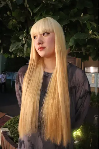 ロング @kyoniyy KYONIのヘアスタイル