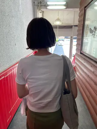 ショート さの あやねのヘアスタイル