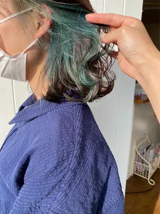 ショート カラー 美髪✨艶髪✨髪質改善 カラー特化❕亀島のヘアスタイル