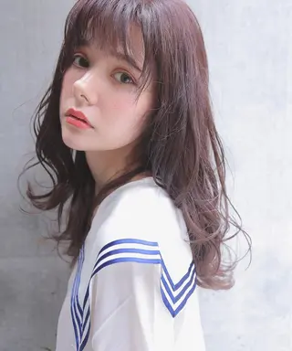 コテ巻き風パーマ SHONOのヘアスタイル