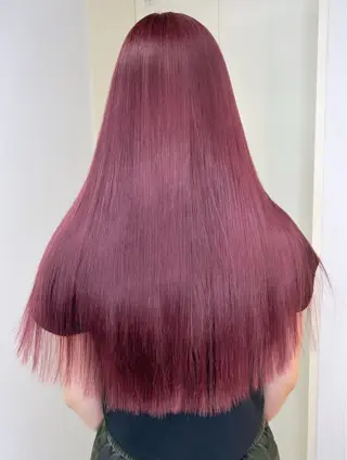 カラー GiseL さあや博多ハイトーンのヘアスタイル