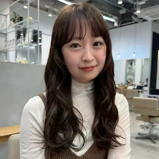 ミディアム カラー 銀座/髪質改善カラー /ボブ/本田 聖のヘアスタイル