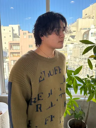 パーマ メンズ piilo所属・末吉 眞義のヘアスタイル