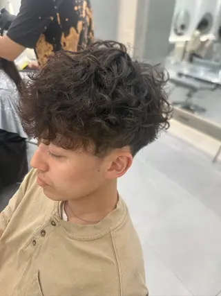パーマ メンズ flammeum 浦和 【フラミューム】所属・yuuuuumin ⭐️のヘアスタイル