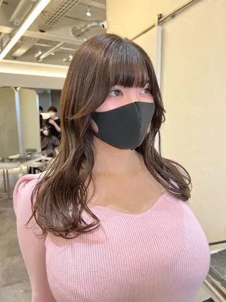 ロング カラー 髪質改善/縮毛矯正 鈴木裕介のヘアスタイル