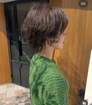 ショート 安藤 沙英のヘアスタイル