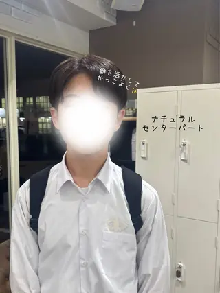 メンズ Lily emo はるかのヘアスタイル