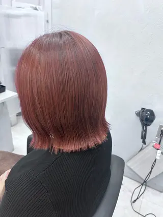 ミディアム ハイトーン🎀 前髪こだわり💘愛美のヘアスタイル