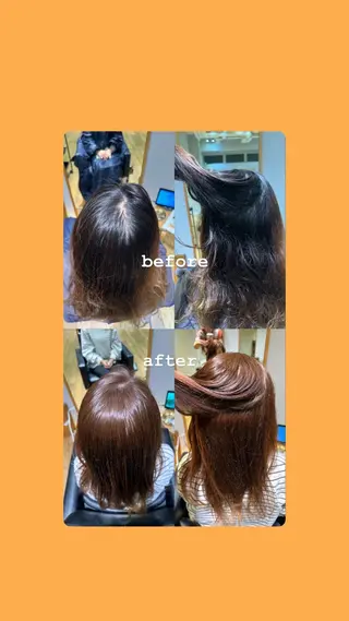 カラー 🦖SERIKA🦖 ボブカットのヘアスタイル