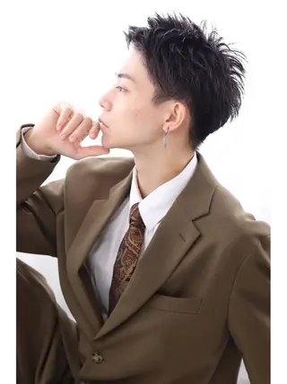 メンズ shirof ikebukuro所属・鈴畑 皓平のヘアスタイル