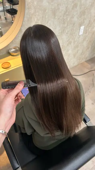 ロング 韓国/レイヤーカット 髪質改善特化のヘアスタイル