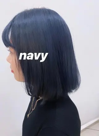 ミディアム かえ🩶韓国ボブ🎀 透明感カラー🥣のヘアスタイル