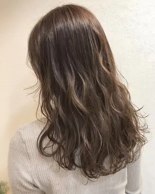 ロング カラー hair salon Ranun髪質改善のヘアスタイル