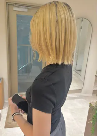 ミディアム TOMTO【トマト】所属・AMI /ボブ/レイヤーのヘアスタイル