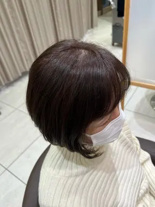カラー 西 柚のヘアスタイル