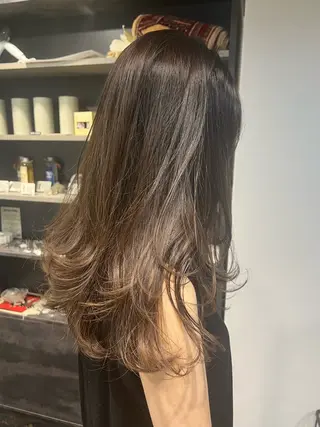 ロング sendai mayumiのヘアスタイル