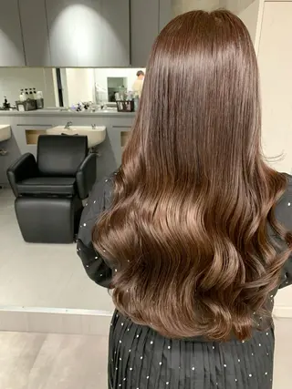 ロング カラー ルーチェヘアー 北摂エリアNo.1のヘアスタイル