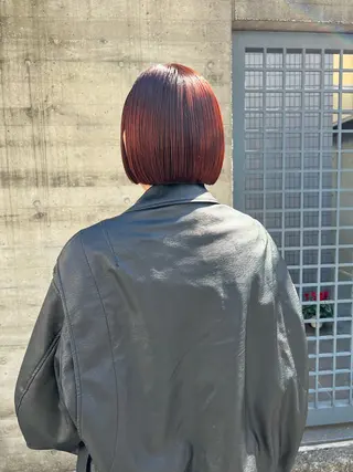 ショート カラー juno所属・ボブ/パーマ/透明感 カラー　善方浩貴のヘアスタイル