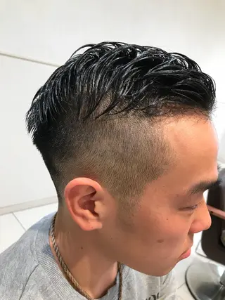 ショート メンズ Vir by browのヘアスタイル