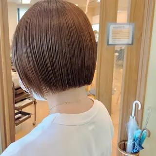 ショート NUMBER_ ユイナのヘアスタイル