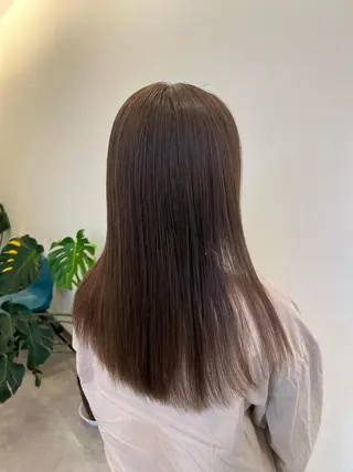 ロング カラー 丸田 美沙希のヘアスタイル