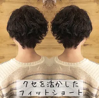 ショート カラー テトネ タカシのヘアスタイル