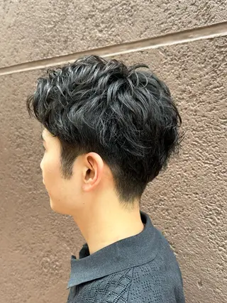 パーマ メンズ 似合わせカット /パーマ岡本淳平のヘアスタイル