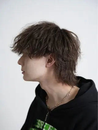 ミディアム メンズ 革命🔥ツイスパ/フ ェザー特化SHOTAのヘアスタイル