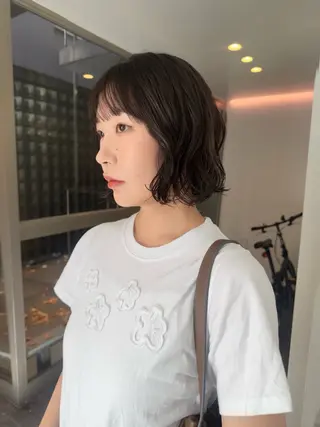ショート FILMS所属・レイヤーボブ★ cocomoのヘアスタイル